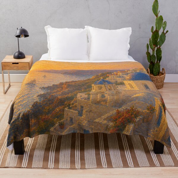Item preview, Sunset at Santorini designed and sold by ArcanaAbsolute.
