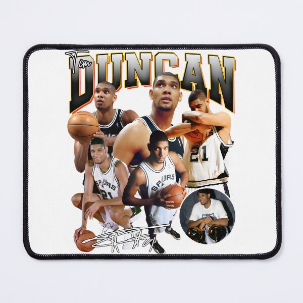 Item preview, Tim Duncan The Big Fundamental Vintage Retro Basketball Signature Design designed and sold by klickklick.