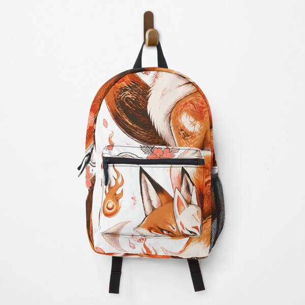 Item preview, Mystic Nine Tailed Kitsune Fox Japanese Art designed and sold by JSM7STORE.
