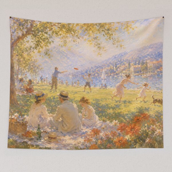 Item preview, Summer Afternoon Lakeside Picnic designed and sold by ArcanaAbsolute.