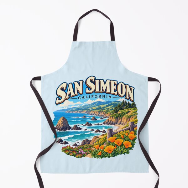 Item preview, San Simeon, California designed and sold by Myra365Art.