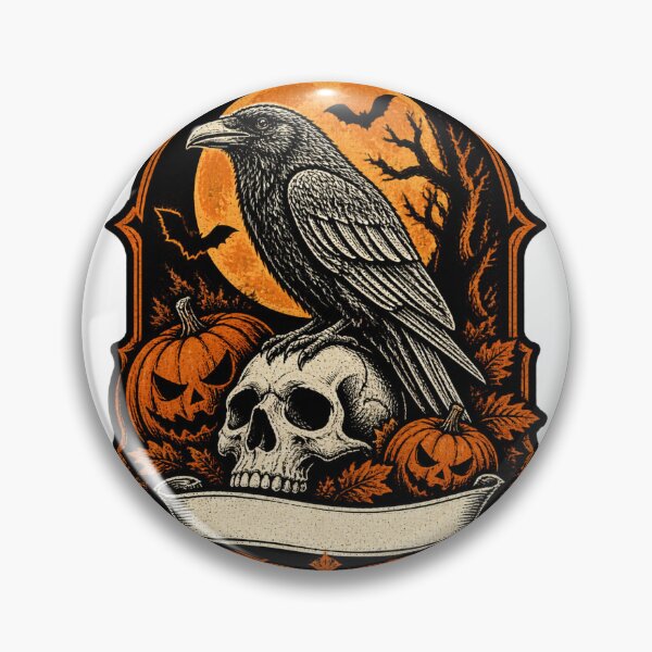 Item preview, The Raven Halloween Gothic Poetry Crow Dark Art Design designed and sold by JessElle05.