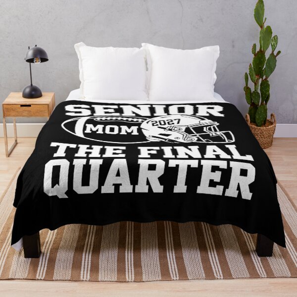 Item preview, Senior 2027 Mom Football The Final Quarter Proud Parent designed and sold by Alzasshop.