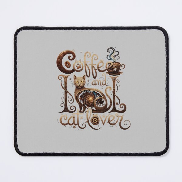 Item preview, COFFEE AND CAT LOVER designed and sold by SkrabinhoArt.