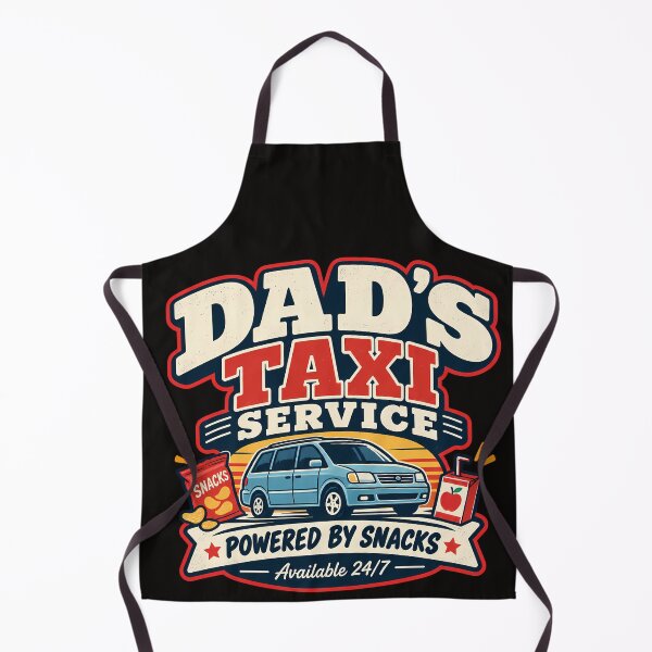 Item preview, Dad's Taxi Service – Powered by Snacks designed and sold by MiSuPa Studio.