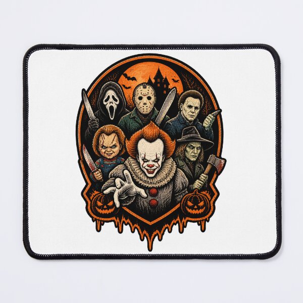 Item preview, Halloween Horror Movie Killers Scary Friends Illustration designed and sold by JessElle05.