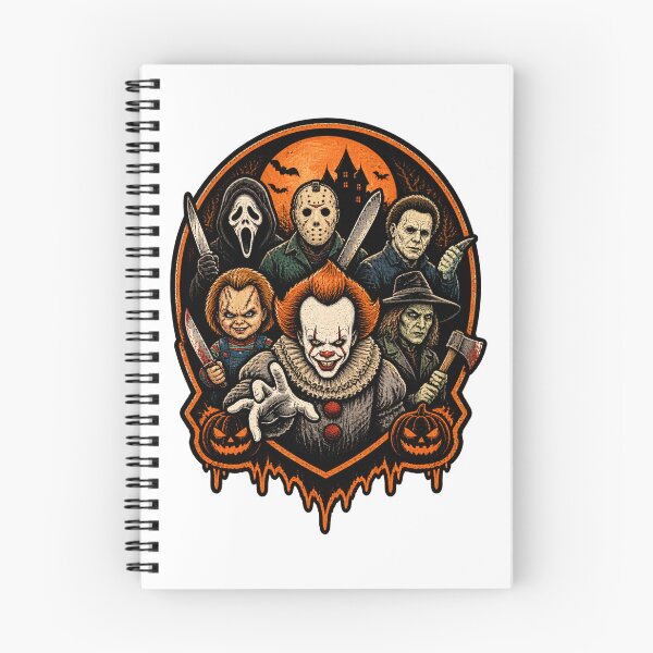Item preview, Halloween Horror Movie Killers Scary Friends Illustration designed and sold by JessElle05.