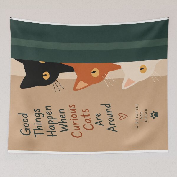 Item preview, Curious Cats designed and sold by timiparkerart.