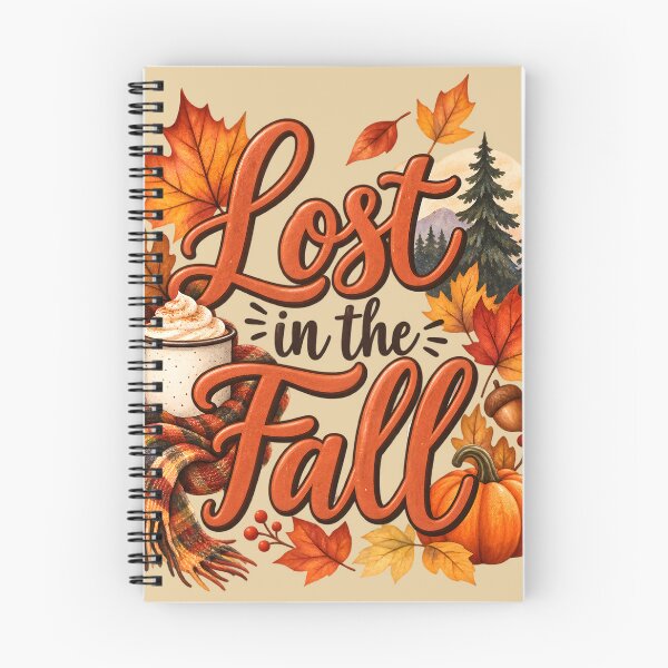 Item preview, Lost in the Fall – Cozy Autumn Pumpkin & Forest designed and sold by blankTeeShirt.