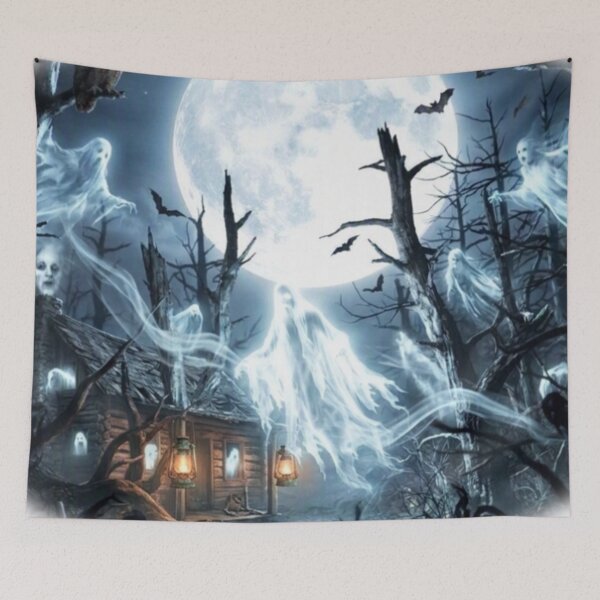 Item preview,  Spooky woods designed and sold by InkShiftLabs.
