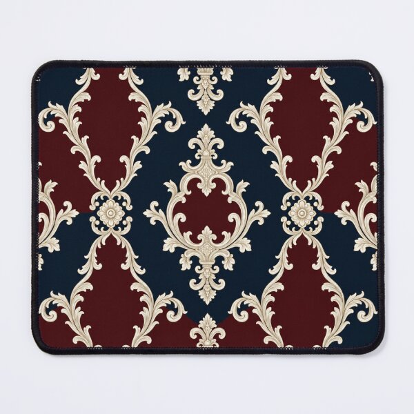 Item preview, Burgundy & Midnight Blue Baroque designed and sold by DesignsByPrnces.