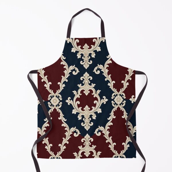 Item preview, Burgundy & Midnight Blue Baroque designed and sold by DesignsByPrnces.