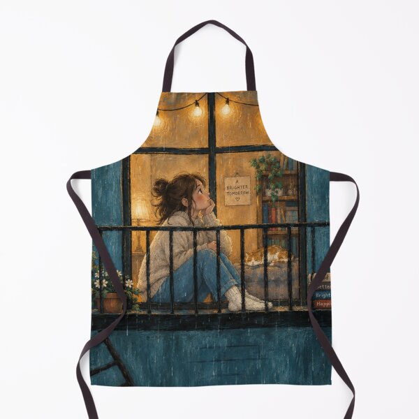 Item preview, Cozy Rainy Night designed and sold by timiparkerart.