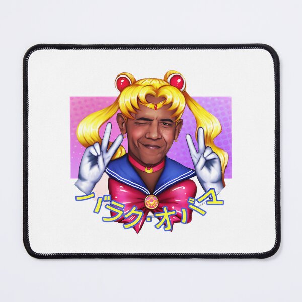 Item preview, Sailor Obama Artistic Illustration with Nautical Theme and Patriotic Flair designed and sold by Barbara Souza.