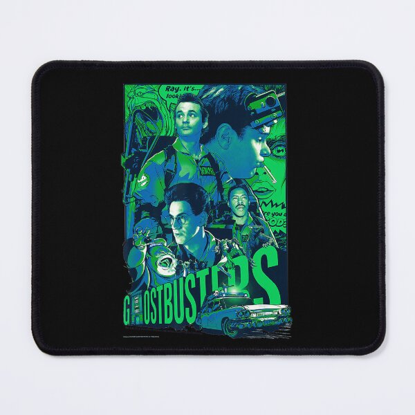 Item preview, Ghostbusters Green Cast Collage Retro Design designed and sold by JosephBerezaart.