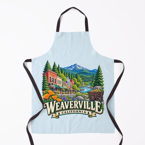 Item preview, Weaverville, California designed and sold by Myra365Art.