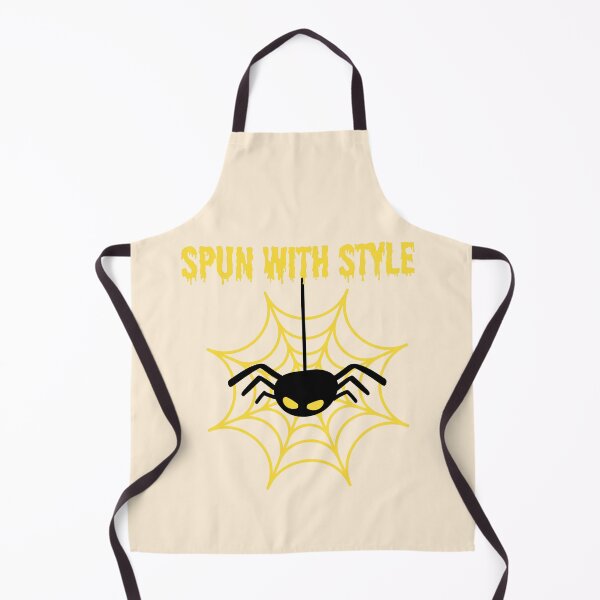 Item preview, Spun With Style Spider Web Halloween Quote designed and sold by Fine-Arts-Lab.