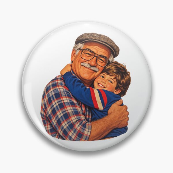 Item preview, Grandpa & Grandson Forever – 80s Retro Vintage Family designed and sold by FootprintofLove.