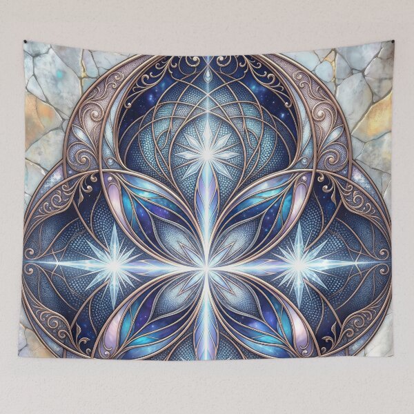 Item preview, Celestial Star Mandala Sacred Geometry designed and sold by Frackxion.