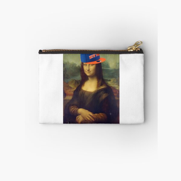 Item preview, Mona Lisa Inspired Artwork with Knicks Basketball Theme designed and sold by sadisto.