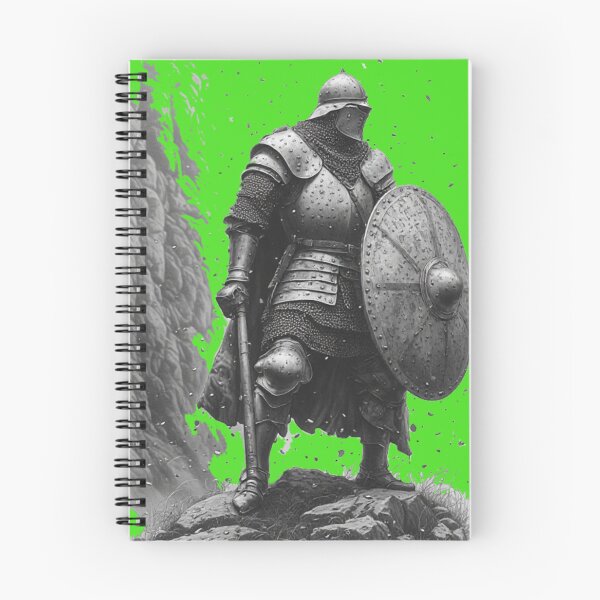 Item preview, Medieval Knight on Rocky Ground designed and sold by YAM716.