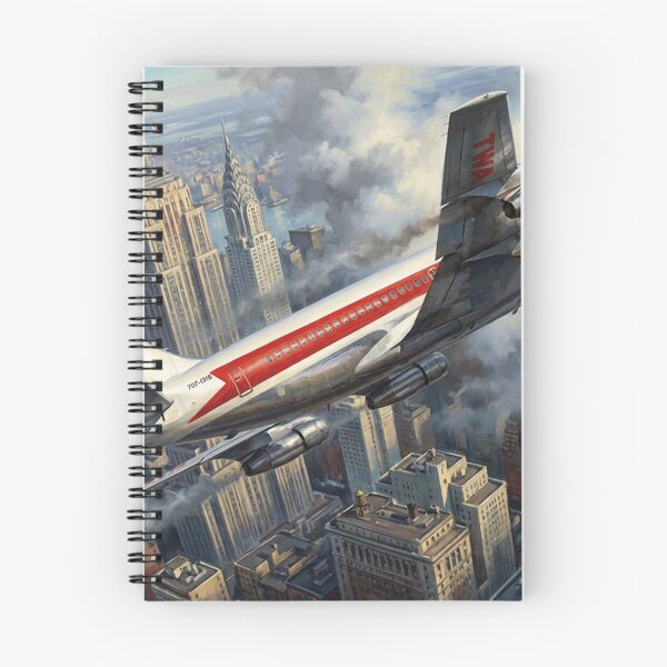 Item preview, TWA Boeing 707 New York City Illustration designed and sold by Airpower Art.