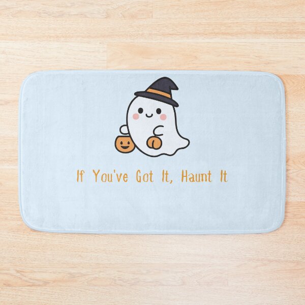 Item preview, If You have Got It Haunt It Cute Ghost Halloween Quote designed and sold by Fine-Arts-Lab.
