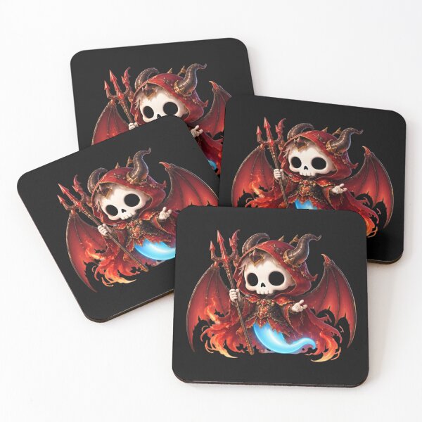 Item preview, Satan | Dark Fantasy Skeleton Spirit | Bonnie Fantasy & Legends Collection designed and sold by Zaru Art Studio.