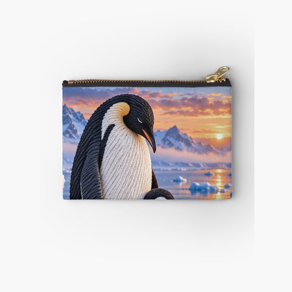 Item preview, Penguin Mother and Chick on Ice designed and sold by JUTElCONIC.
