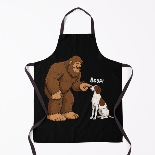Item preview, Bigfoot and English Pointer Boop Fun Design Sasquatch designed and sold by rafaeltto.