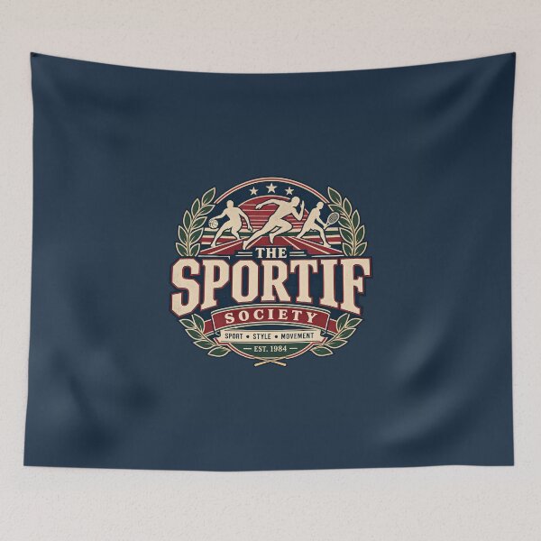 Item preview, The Sportif Society Vintage Athletic Club Emblem designed and sold by KakangMudi.