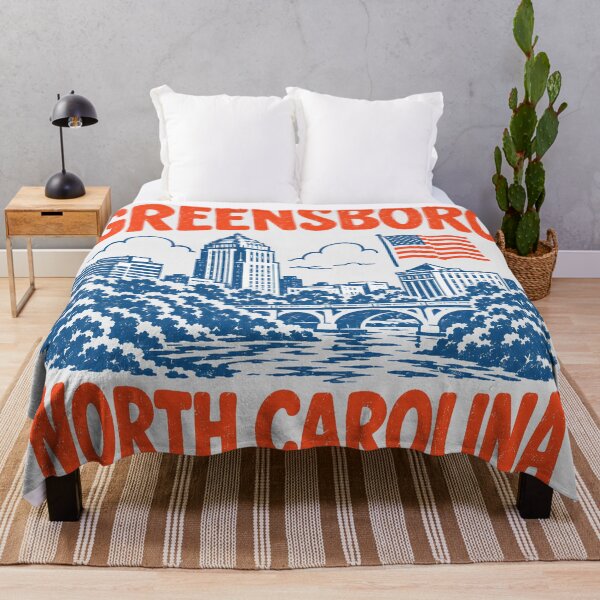Item preview, Greensboro North Retro City designed and sold by HowToCanadian.