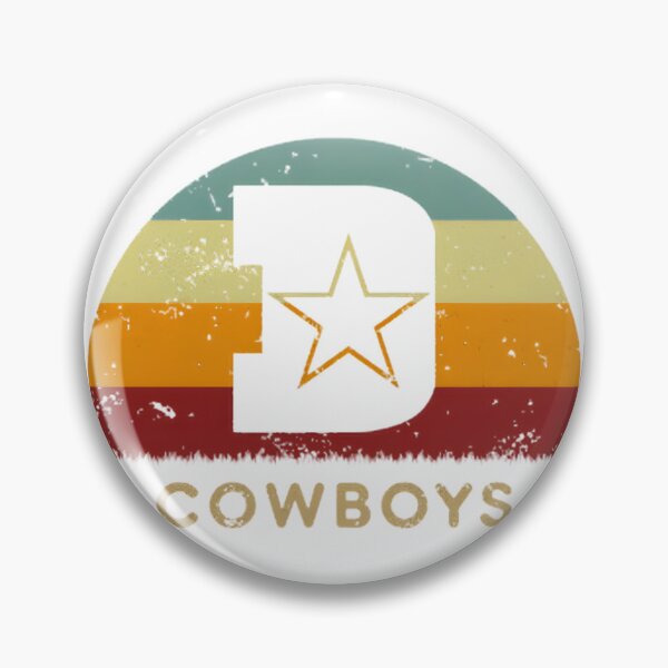 Item preview, Retro Sunset Dallas Cowboys Inspired Initial D Design Vintage Style designed and sold by Outlifted.