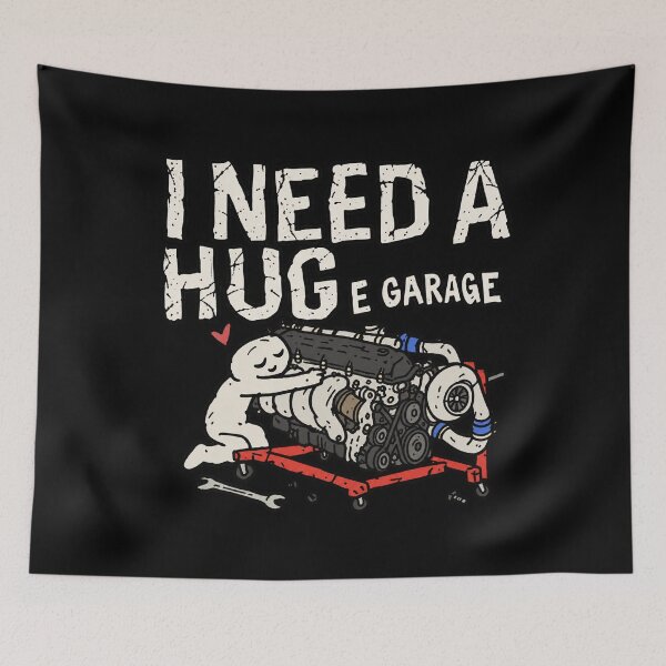 Item preview, I Need a Huge Garage Mechanic Cat designed and sold by MonkiFlipp.