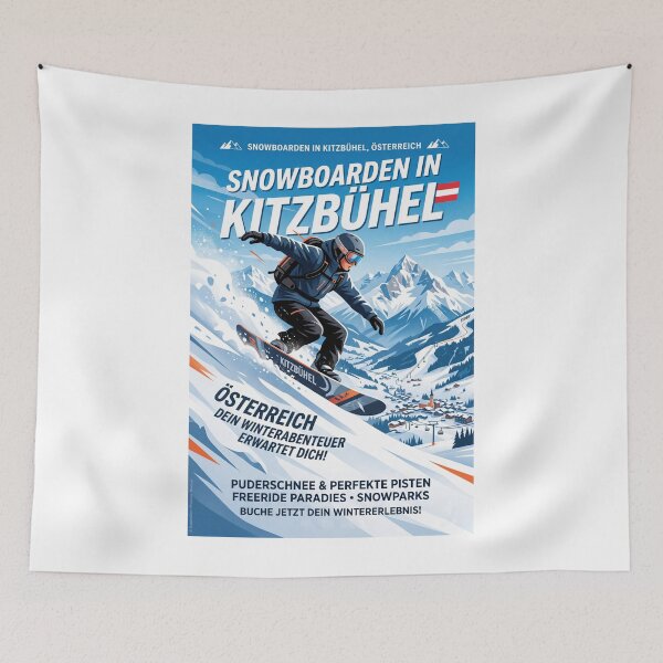 Item preview, Snowboarding Kitzbühel designed and sold by Theodor Decker.