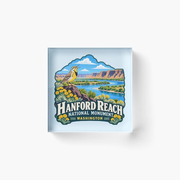 Item preview, Hanford Reach National Monument, Washington designed and sold by Myra365Art.
