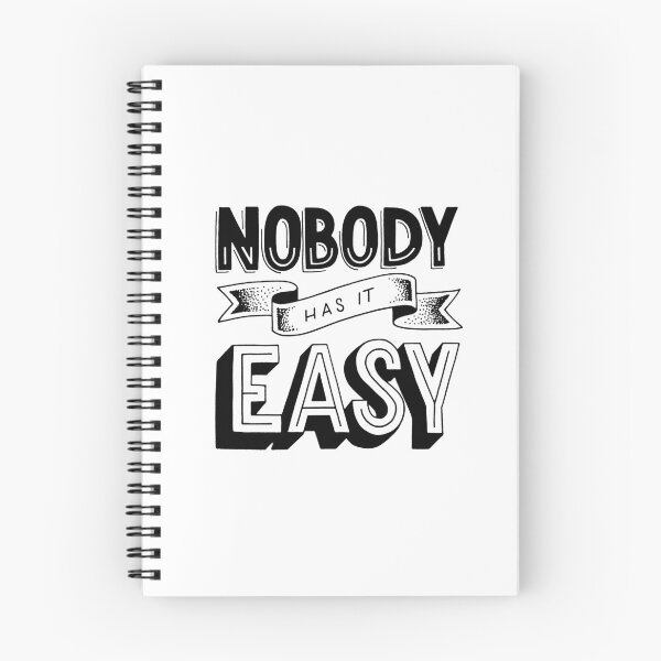 Item preview, Nobody has it easy designed and sold by Marta Ambrosetti.