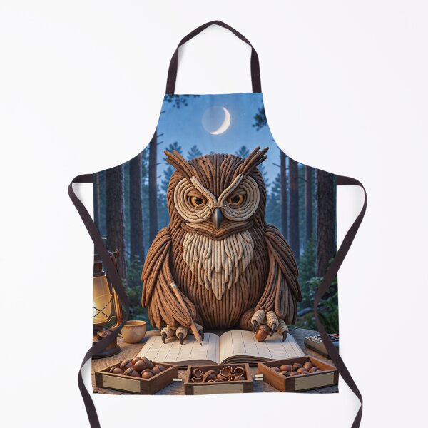 Item preview, Owl Reading an Open Book designed and sold by JUTElCONIC.