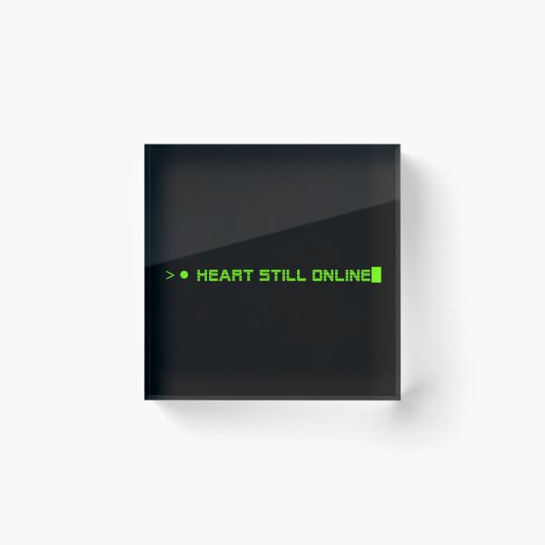 Item preview, Heart Still Online— HUMAN ERROR Collection | Modern Survival Humor designed and sold by N72 Heritage.