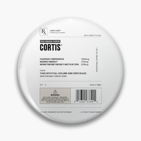 Item preview, CORTIS Kpop Prescription Label designed and sold by JONAVERSE.