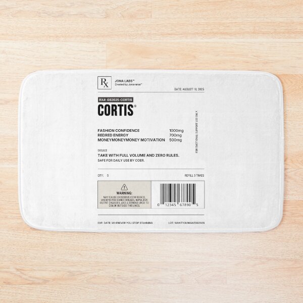 Item preview, CORTIS Kpop Prescription Label designed and sold by JONAVERSE.