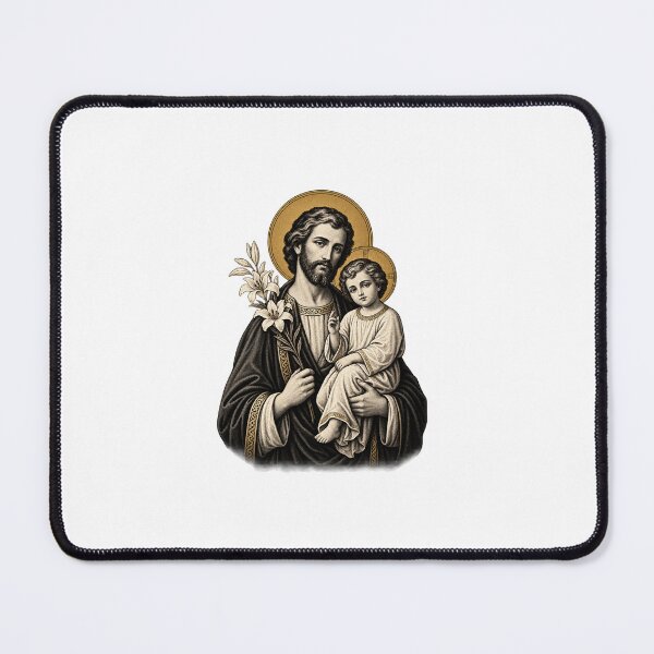 Item preview, Saint Joseph and Baby Jesus | Saint Joseph and Baby Jesus designed and sold by unetesierecato.