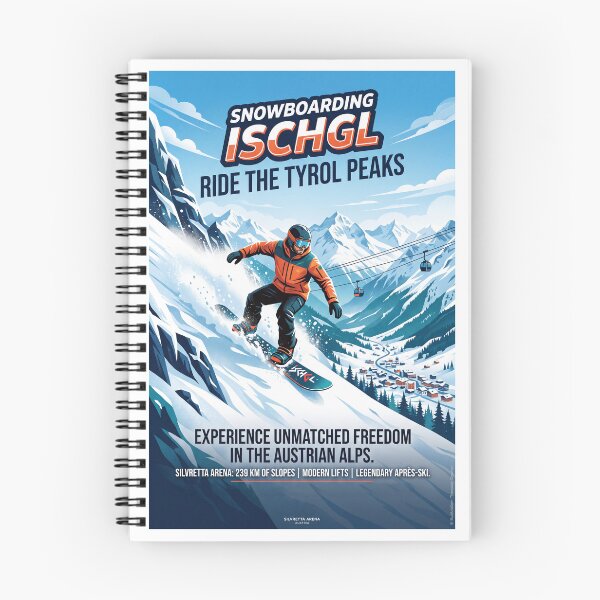 Item preview, Snowboarding Ischgl designed and sold by Theodor Decker.