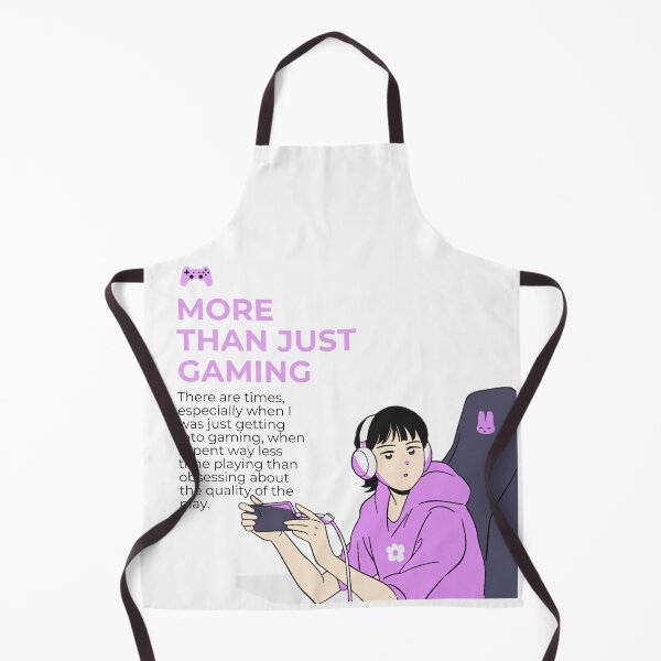 Item preview, More Than Just Gaming Anime Gamer designed and sold by Code&PlayCo..