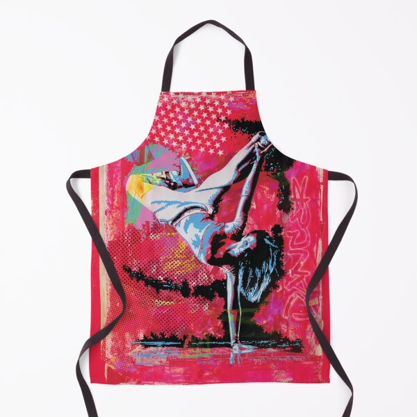 Item preview, Handmade Mixed Media Breakdancer Stencil Art - Urban Energy designed and sold by supernikol.