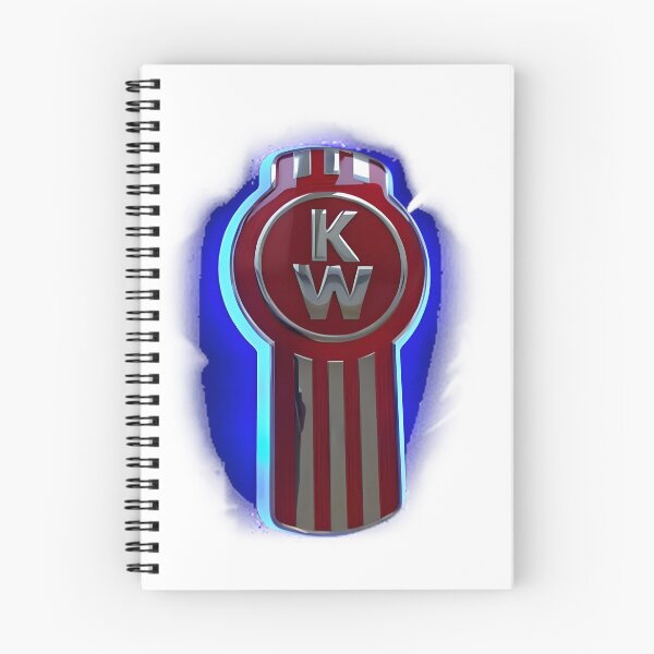 Item preview, Kenworth KW Blue Glow Emblem Design for Truck Enthusiasts designed and sold by Dark  Horse.