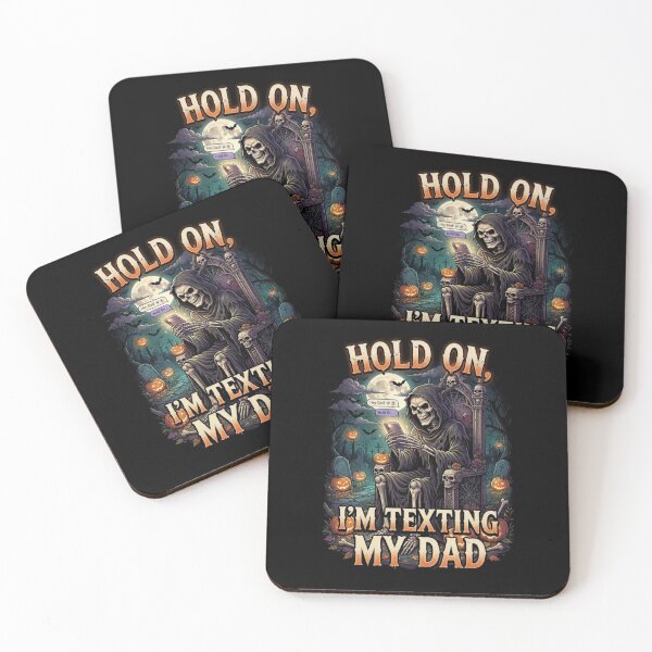Item preview, Hold On I’m Texting My Dad  designed and sold by Zbixu.