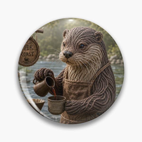 Item preview, Otter Pouring Coffee designed and sold by JUTElCONIC.