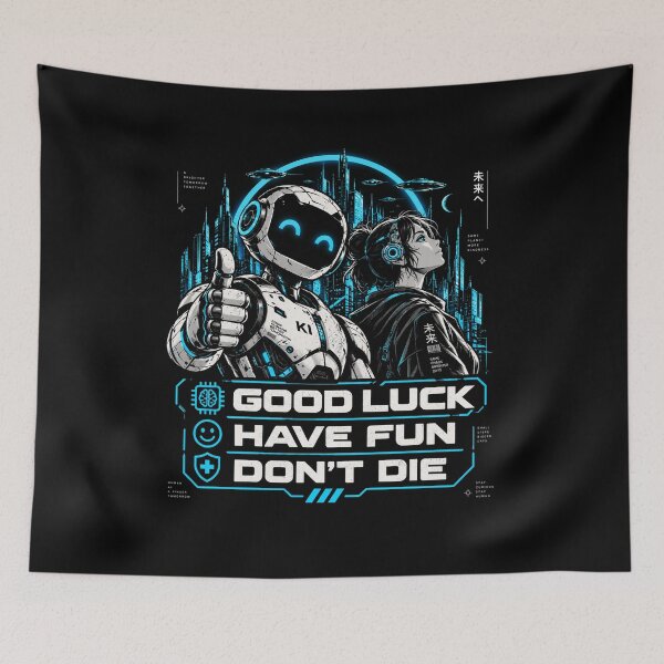 Item preview, Good Luck, Have Fun, Don't Die - Future designed and sold by OffThoughts.