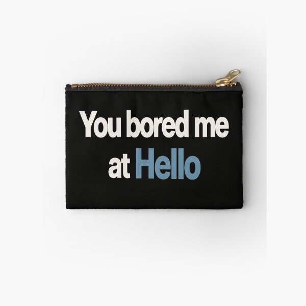 Item preview, Greeting for boring people designed and sold by StanleyJDavis.